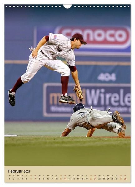 Produktbild: Baseball Power (Wandkalender 2027 DIN A3 hoch), CALVENDO Monatskalender