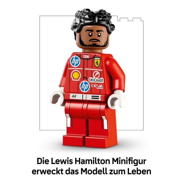 Produktbild: LEGO Editions 43022 Scuderia Ferrari HP Lewis Hamilton Helm, Formel 1