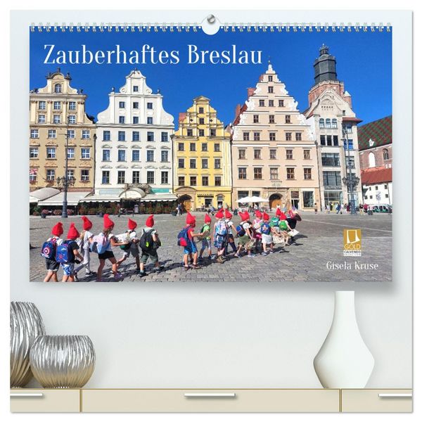 Produktbild: Zauberhaftes Breslau (hochwertiger Premium Wandkalender 2026 DIN A2 quer), Kunstdruck in Hochglanz