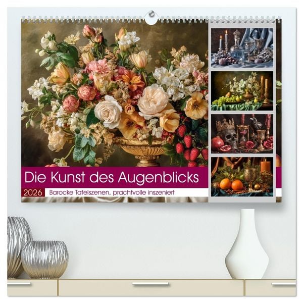 Produktbild: Die Kunst des Augenblicks (hochwertiger Premium Wandkalender 2026 DIN A2 quer), Kunstdruck in Hochglanz
