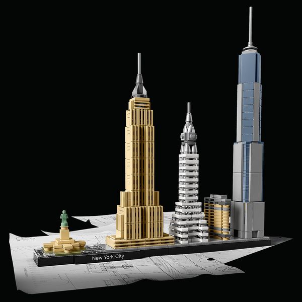 LEGO Architecture 21028 New York City, Skyline-Kollektion, Bauset Modell
