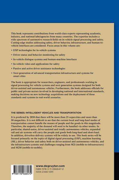 Produktbild: Vehicles, Drivers, and Safety
