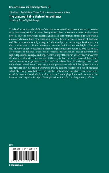Produktbild: The Unaccountable State of Surveillance