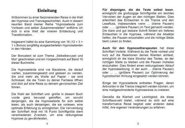 Produktbild: Hypnosetexte zum Vorlesen und selber Zusammenstellen 9