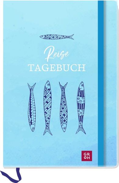 Reisetagebuch (Fische), Notizbuch von , GROH Verlag, 4036442012628