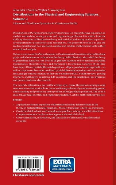 Produktbild: Distributions in the Physical and Engineering Sciences, Volume 2