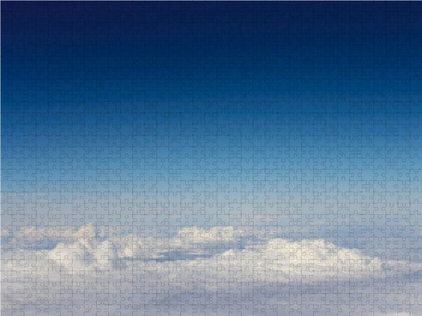 Produktbild: CALVENDO Puzzle &Uuml;ber den Wolken 1000 Teile Lege-Gr&ouml;&szlig;e 64 x 48 cm Foto-Puzzle Bild von Heike Hultsch