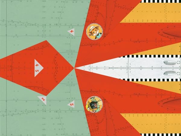 Produktbild: Mein cooles Papierflieger-Bastelbuch (Lenny Hunter)