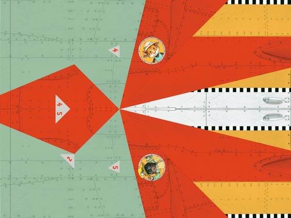 Produktbild: Mein cooles Papierflieger-Bastelbuch (Lenny Hunter)