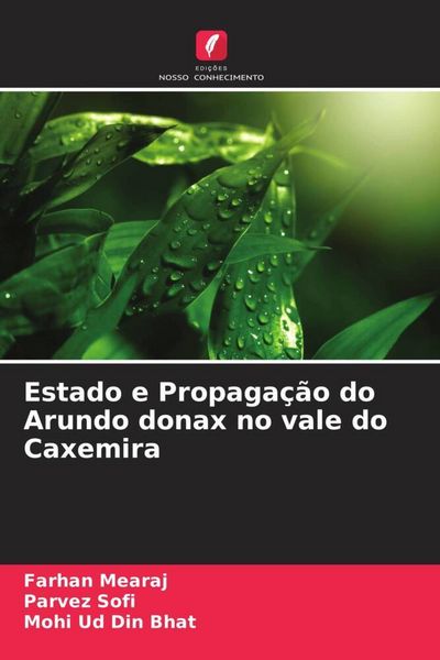 Produktbild: Estado e Propaga&ccedil;&atilde;o do Arundo donax no vale do Caxemira