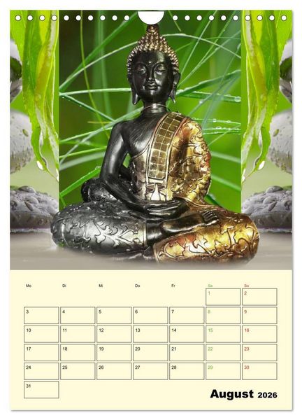 Produktbild: Buddhismus (Wandkalender 2026 DIN A4 hoch), CALVENDO Monatskalender
