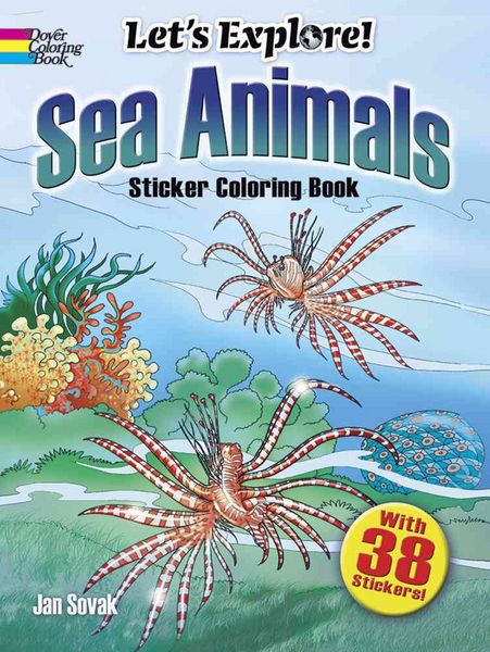 Produktbild: Sovak, J: Sea Animals Sticker Coloring Book