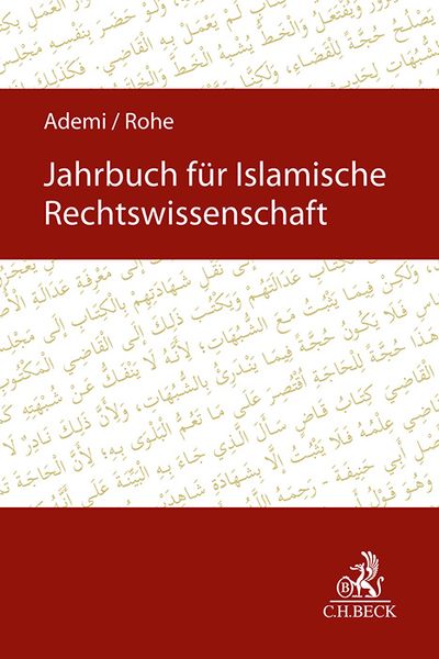 Jahrbuch für Islamische Rechtswissenschaft, Taschenbuch von , C.H. Beck, 9783406819179