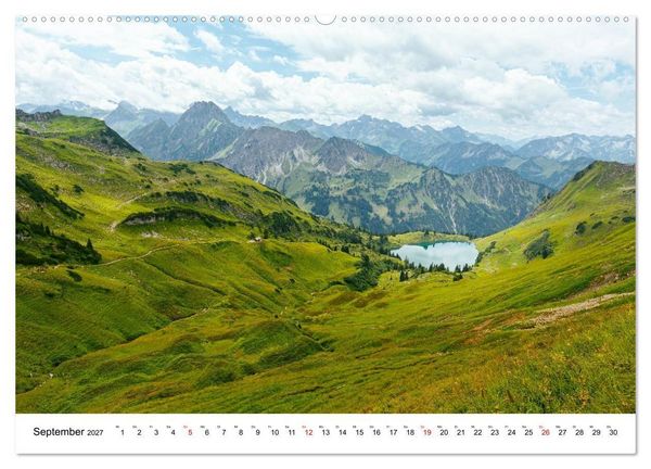 Produktbild: Deutschland - Bayerns Landschafts-Gefl&uuml;ster (hochwertiger Premium Wandkalender 2027 DIN A2 quer), Kunstdruck in Hochglanz
