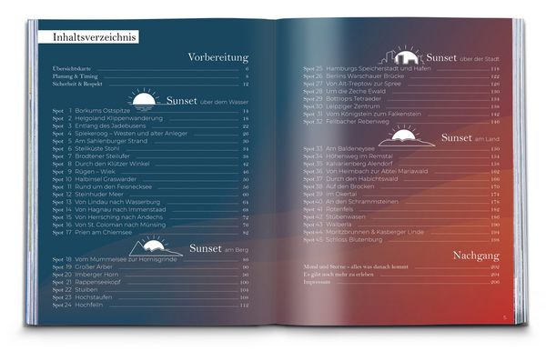 Produktbild: Sunsets Deutschland, 45 Touren und Pl&auml;tze