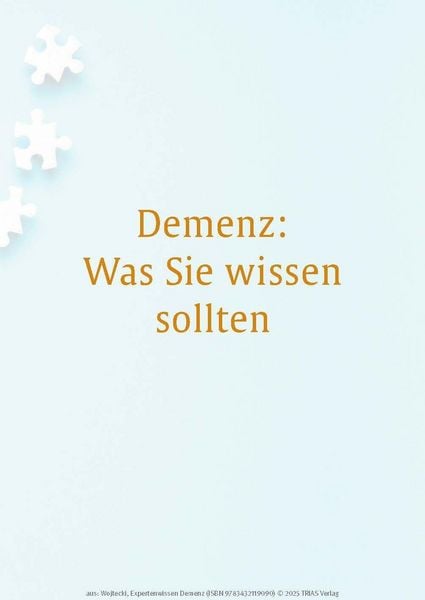 Produktbild: Expertenwissen: Demenz