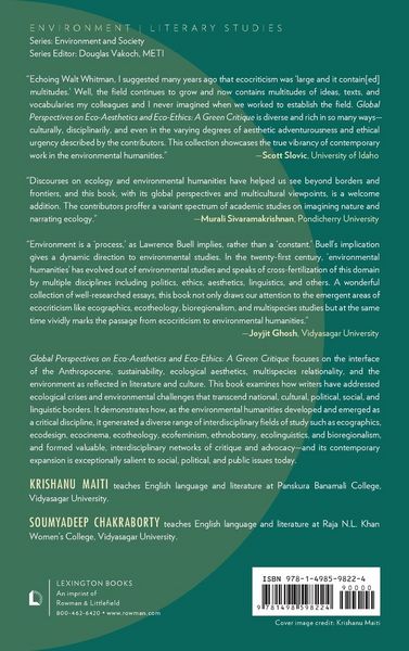 Produktbild: Global Perspectives on Eco-Aesthetics and Eco-Ethics