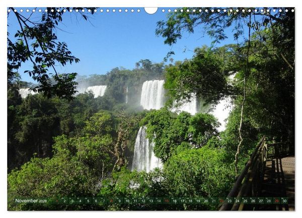 Produktbild: Mein S&uuml;damerika, mein Iguazu (Wandkalender 2026 DIN A3 quer), CALVENDO Monatskalender