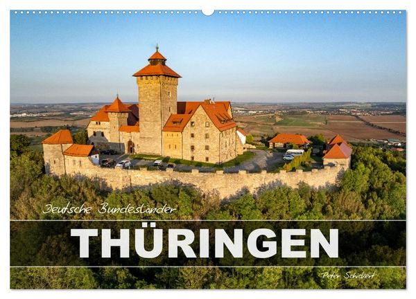 Produktbild: Deutsche Bundesl&auml;nder - Th&uuml;ringen (Wandkalender 2026 DIN A2 quer), CALVENDO Monatskalender