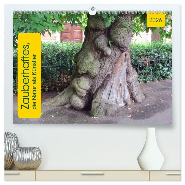 Produktbild: Zauberhaftes, die Natur als K&uuml;nstler (hochwertiger Premium Wandkalender 2026 DIN A2 quer), Kunstdruck in Hochglanz