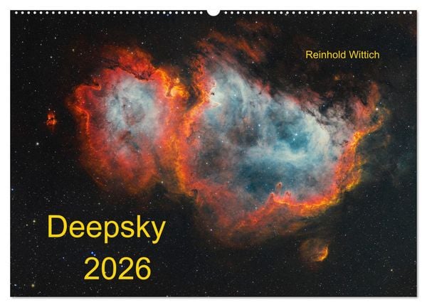 Produktbild: Deepsky 2026 (Wandkalender 2026 DIN A2 quer), CALVENDO Monatskalender