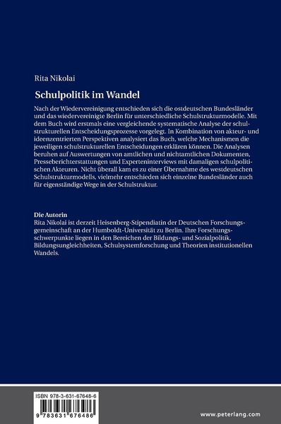 Produktbild: Schulpolitik im Wandel