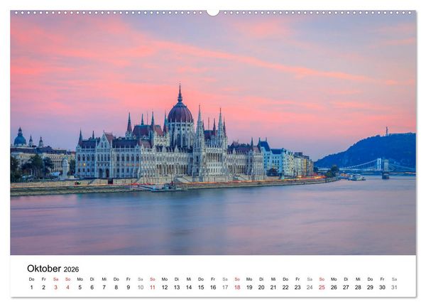 Produktbild: Europa im sch&ouml;nsten Licht (Wandkalender 2026 DIN A2 quer), CALVENDO Monatskalender