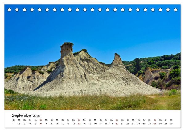 Produktbild: Kretas Wilder Westen (Tischkalender 2026 DIN A5 quer), CALVENDO Monatskalender