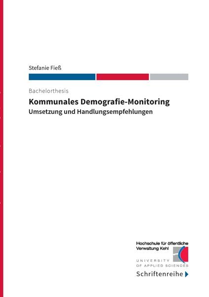 Kommunales Demografie-Monitoring, Taschenbuch von Stefanie Fiess, BoD – Books on Demand, 9783738638233