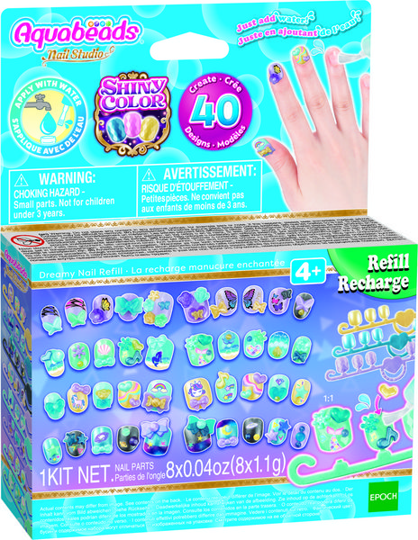 Produktbild: Fingern&auml;gel Nachf&uuml;llset Blau-Gr&uuml;n