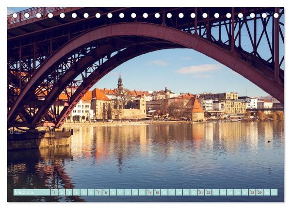 Produktbild: Maribor - Entspannde Stadt am Ufer der Drau (Tischkalender 2026 DIN A5 quer), CALVENDO Monatskalender