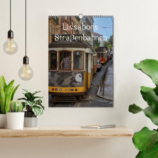 Produktbild: Lissabons Stra&szlig;enbahnen (Wandkalender 2026 DIN A3 hoch), CALVENDO Monatskalender