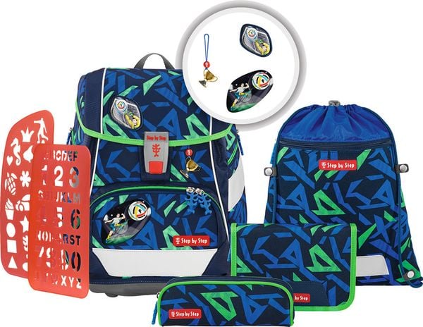 Produktbild: STEP BY STEP&reg; Schulrucksack-Set 2in1 Plus 6teilig, Soccer Ben