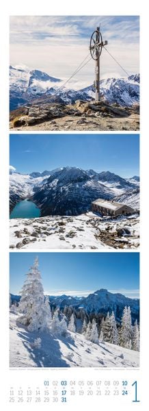 Produktbild: Bergzeit Triplet-Kalender 2027
