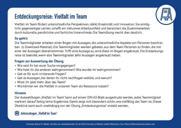 Produktbild: Die Kita als interkultureller Ort