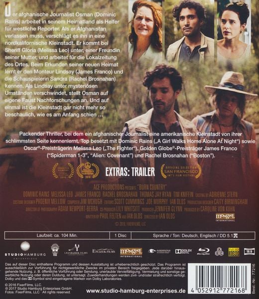 Produktbild: Burn Country - Fremd im eigenen Land