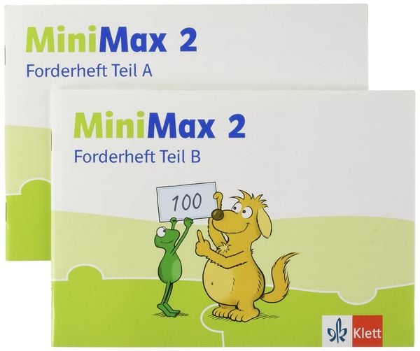 MiniMax 2. Forderheft (Teil A und Teil B) Klasse 2, Geheftet von , Klett Schulbuchverlag, 978-3-12-280705-4