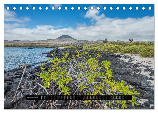Produktbild: Galapagos- Landschaften (Tischkalender 2027 DIN A5 quer), CALVENDO Monatskalender