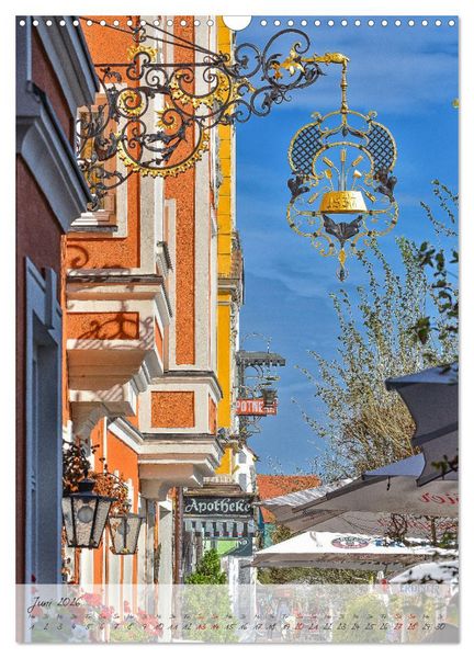Produktbild: Gr&uuml;&szlig;e aus der Herzogstadt Erding (Wandkalender 2026 DIN A3 hoch), CALVENDO Monatskalender