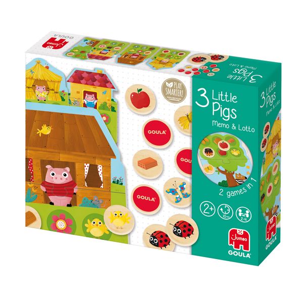 Produktbild: 3 kleine Schweinchen - Memo & Lotto