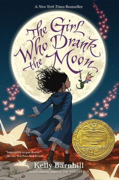 Book cover of The Girl Who Drank the Moon (Winner of the 2017 Newbery Medal)