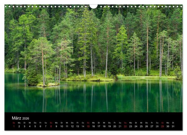 Produktbild: Landschaft im Licht (Wandkalender 2026 DIN A3 quer), CALVENDO Monatskalender