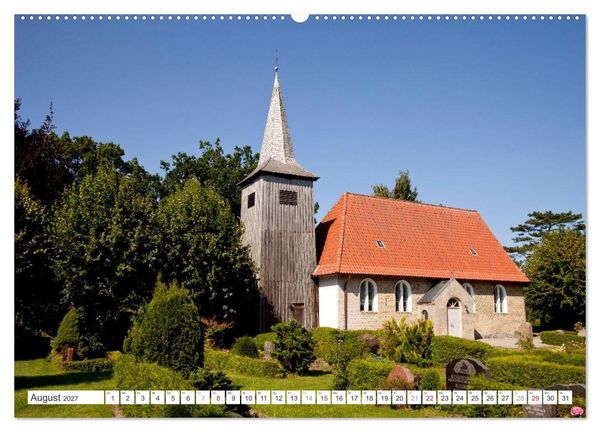Produktbild: Deutschlands sch&ouml;nste Altst&auml;dte - Schleswig-Holstein (Wandkalender 2027 DIN A2 quer), CALVENDO Monatskalender