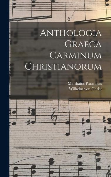 Produktbild: Anthologia Graeca Carminum Christianorum