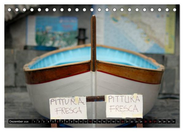 Produktbild: Cinque Terre (Tischkalender 2026 DIN A5 quer), CALVENDO Monatskalender