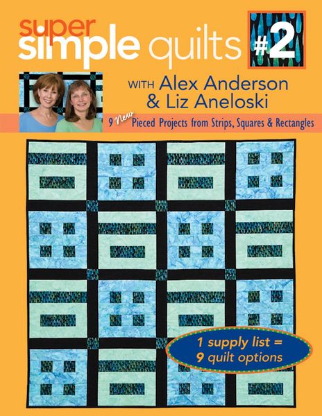 Produktbild: Super Simple Quilts #2 with Alex Anderson & Liz Aneloski