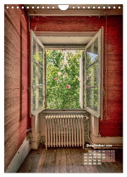 Produktbild: Lost Places - morbide Sch&ouml;nheiten (Wandkalender 2026 DIN A4 hoch), CALVENDO Monatskalender