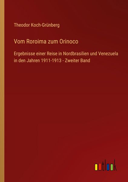 Produktbild: Vom Roroima zum Orinoco