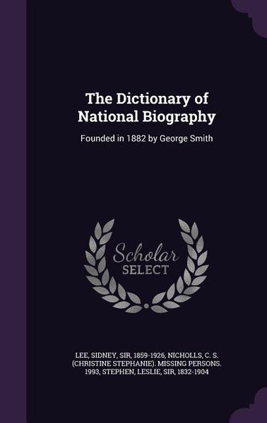 Produktbild: The Dictionary of National Biography
