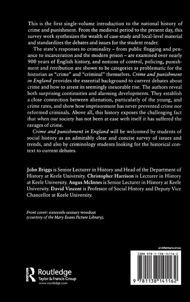 Produktbild: Crime And Punishment In England